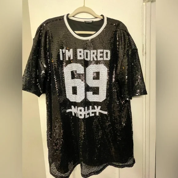 Fashion Nova T-shirt Sequin